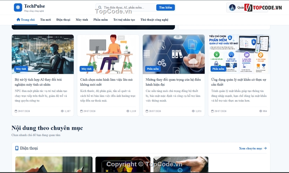 Web tin tức,công nghệ,tin tức công nghệ